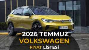 Volkswagen Temmuz 2026 Fiyat Listesi: Taigo 2.165.000 TL'den Başlıyor
