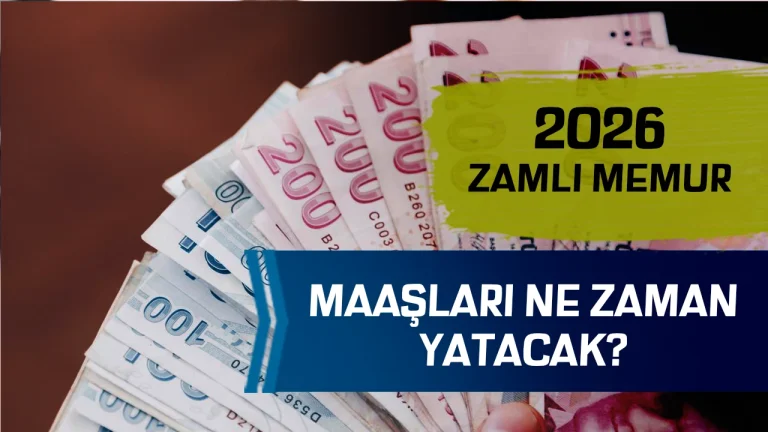 Zamlı Memur Maaşları Ne Zaman Yatacak?