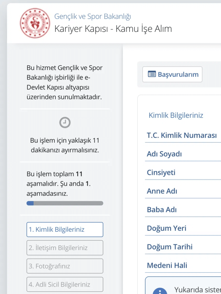 GSB 550 Personel Alımı Başvurusu Adım Adım Anlatım 10 image 110