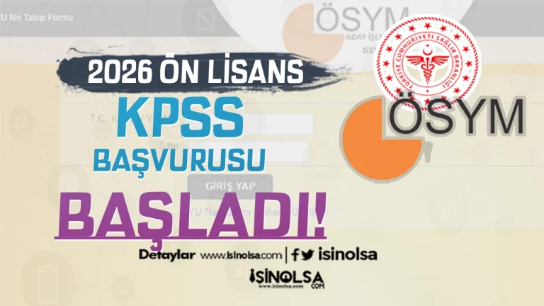 2026-KPSS Ön Lisans Başvuruları Başladı: Başvuru Kılavuzu