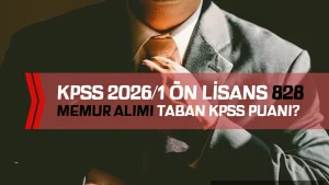 Ön Lisans Mezunu KPSS 2026/1 ile 828 Memur Alımı Kontenjan ve Kurum Listesi