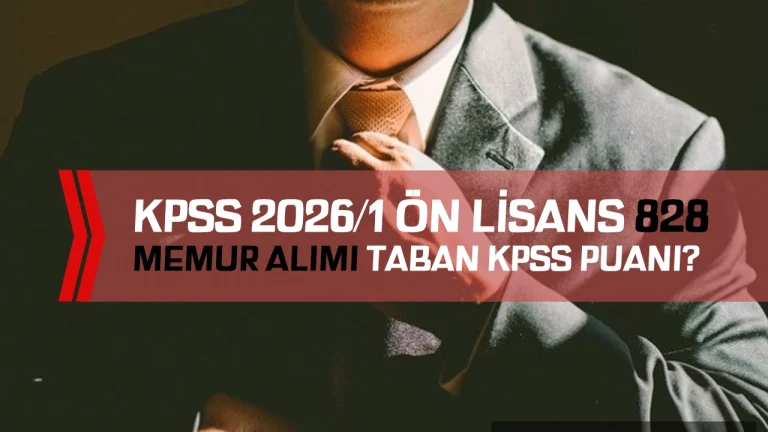 Ön Lisans Mezunu KPSS 2026/1 ile 828 Memur Alımı Kontenjan ve Kurum Listesi