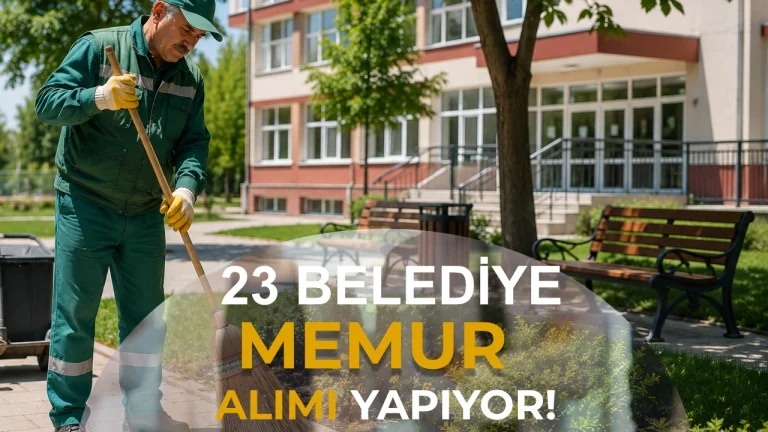 Belediye Memur Alımı 2026: 23 Belediye Personel Alacak, Başvuru Tarihleri Belli