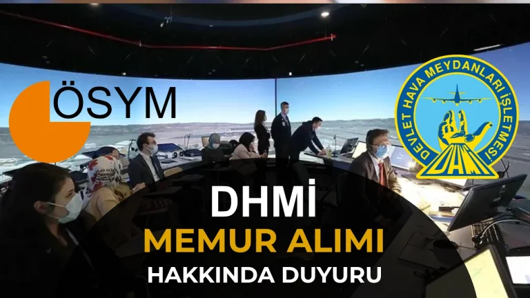 DHMİ KPSS 2026/1 İle Yerleşen Adaylara Evrak Teslim Duyurusu Geldi!