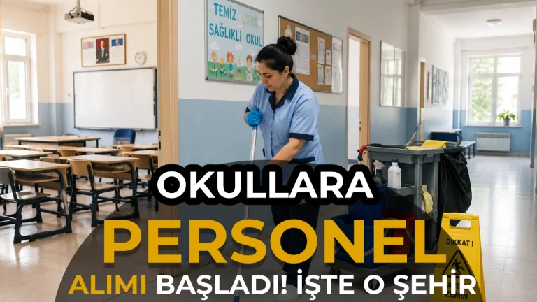 MEB Okullara Personel Alımı: Antalya'da İUP Kapsamında Başvurular Başladı