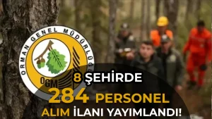 OGM 8 İlde 284 Personel Alımı İlanı Yayımladı! KPSS Şartı Yok