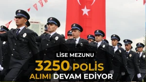 PMYO 3250 Polis Alımı Başvuruları Devam Ediyor: Son 2 Gün