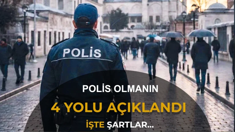 Polis Olmanin 4 Yolu POMEM PMYO IGF ve PAEM Sartlari