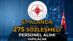Siber Güvenlik Başkanlığı 275 Personel Alımı Yapacak! 47 Farklı alan Yayımlandı