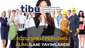 TIBU 3 Sozlesmeli Personel Alacak