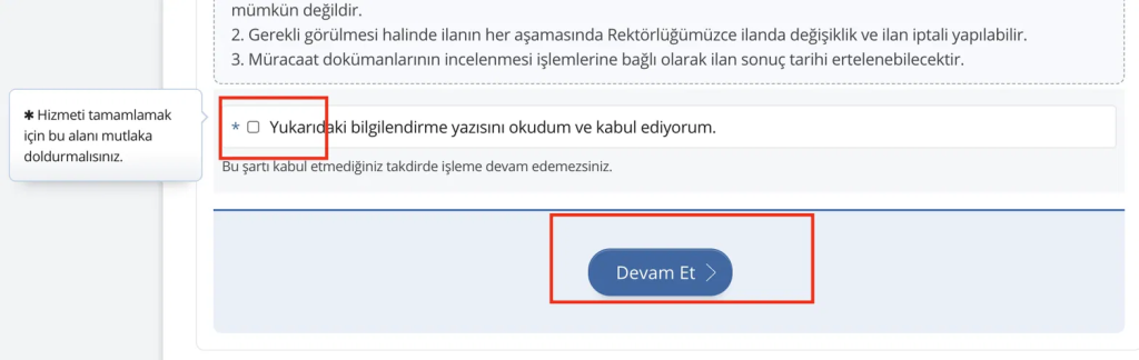 Erciyes Üniversitesi 207 Personel Alımı Başvuru Adımları ( Hemşire, Temizlik Personeli ) 4 image 28