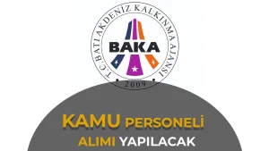 BAKA 3 Uzman Personel Alacak! KPSS 80 ve YDS 70 Şartı
