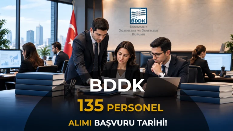 BDDK 135 Personel Alımı Başvuru Tarihleri Belli Oldu