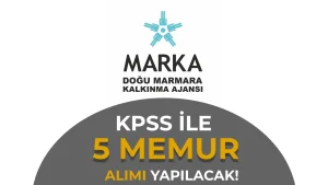 Doğu Marmara Kalkınma Ajansı 5 Memur Alacak! 60 ve 80 KPSS Şartı Var