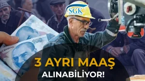 Emekli Olup Çalışanlar Dikkat! Bazıları 3 Ayrı Geliri Birlikte Alabiliyor