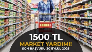 Emekliye Market Alışverişinde 1500 TL! 30 Eylül’e Kadar Katılmayan Kaçıracak