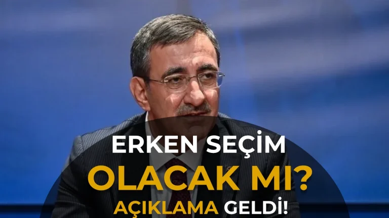 Erken Seçim Olacak mı? Cevdet Yılmaz 2028’i İşaret Etti: Meclis Detayı Dikkat Çekti