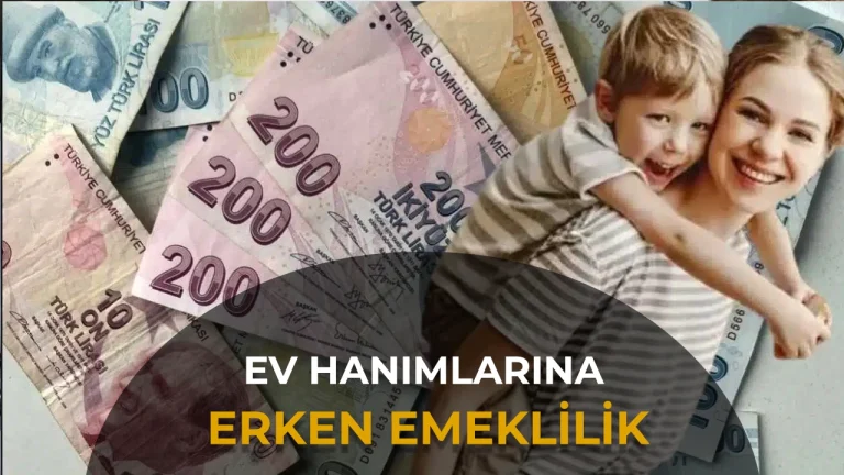 Ev Hanımlarına Erken Emeklilik İçin Yeni Formül!