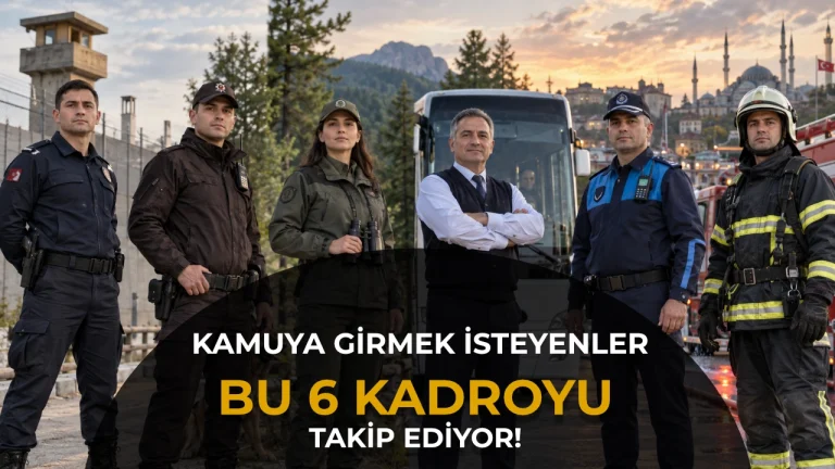 Kamuya Girmek Isteyenler Bu 6 Kadroyu Takip Ediyor Hangi Kurum Ne Sart Ariyor