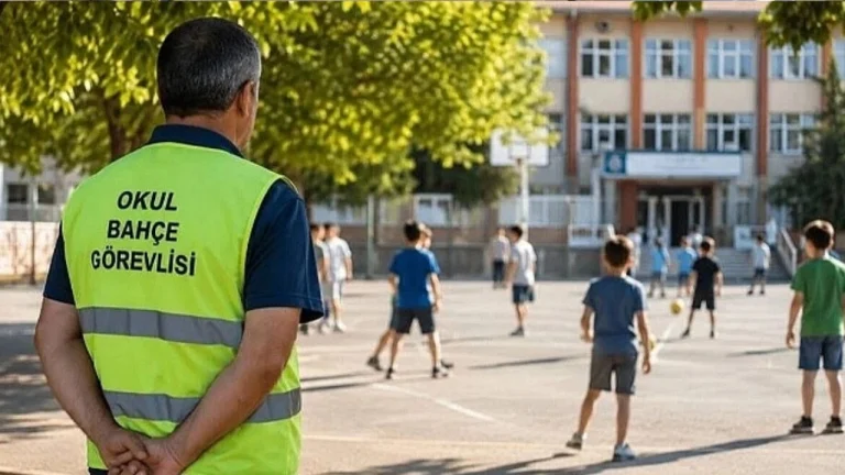 MEB 31 Bin Bahçe Görevlisinin Görevini Netleştirdi! Özel Güvenlik Sayılmayacaklar