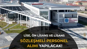 SBTÜ Lise Mezunu 9 Personel Alımı Yapacak!