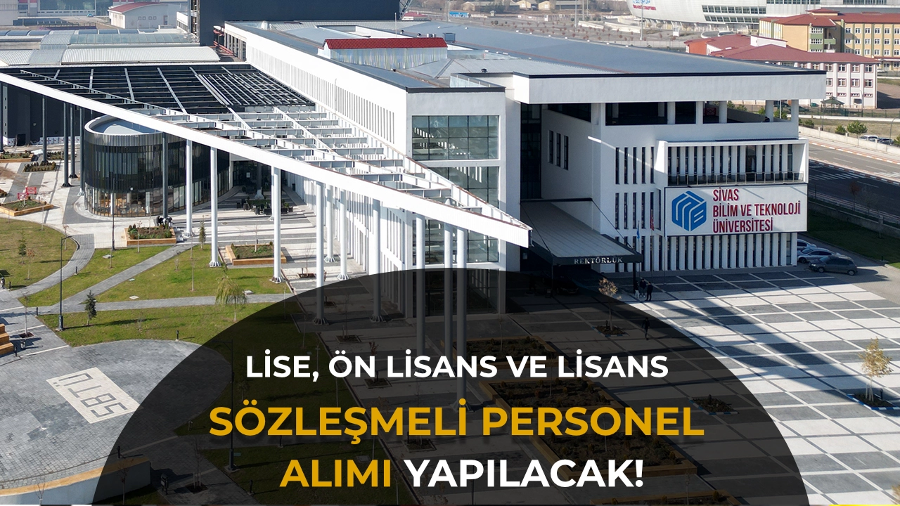 SBTÜ Lise Mezunu 9 Personel Alımı Yapacak!