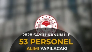 Tarım ve Orman Bakanlığı 53 Personel Alımı Yapacak! Lise, Ön Lisans ve Lisans Mezunlarına Memur Kadrosu