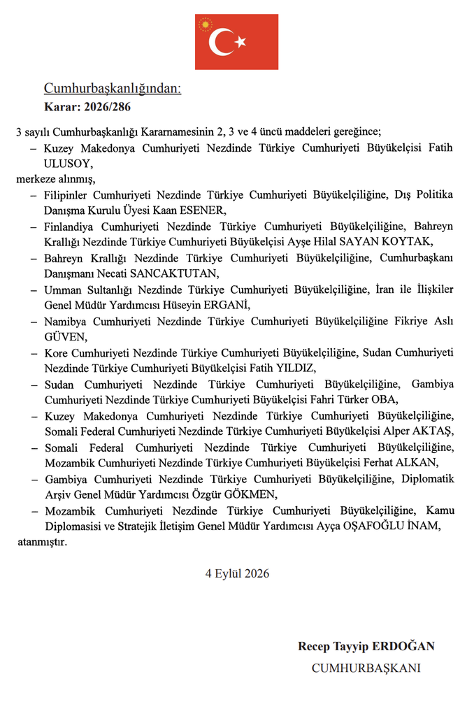Resmî Gazete'de Büyük Atama Dalgası! 35 İlde Müftü Değişti, Bakanlıklara Yeni İsimler Atandı 7 image 18