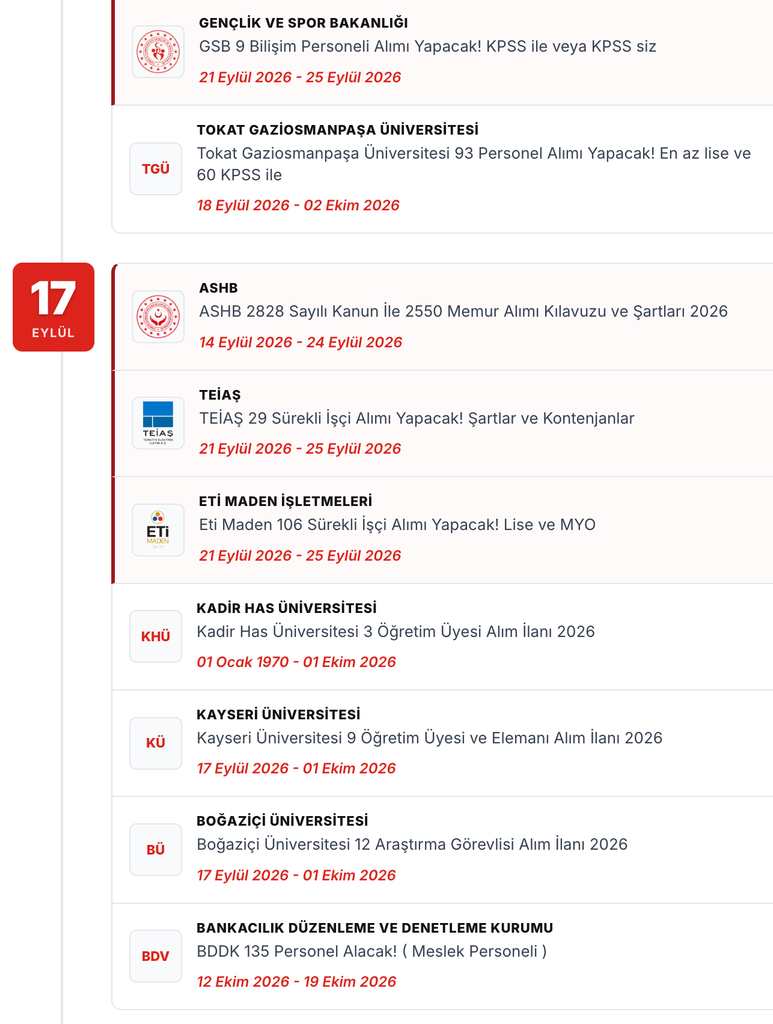 Kamuya 8 Bin 400 Memur ve Personel Alınıyor: KPSS'siz ve 50 KPSS ile Başvuru Fırsatı! 5 image 181