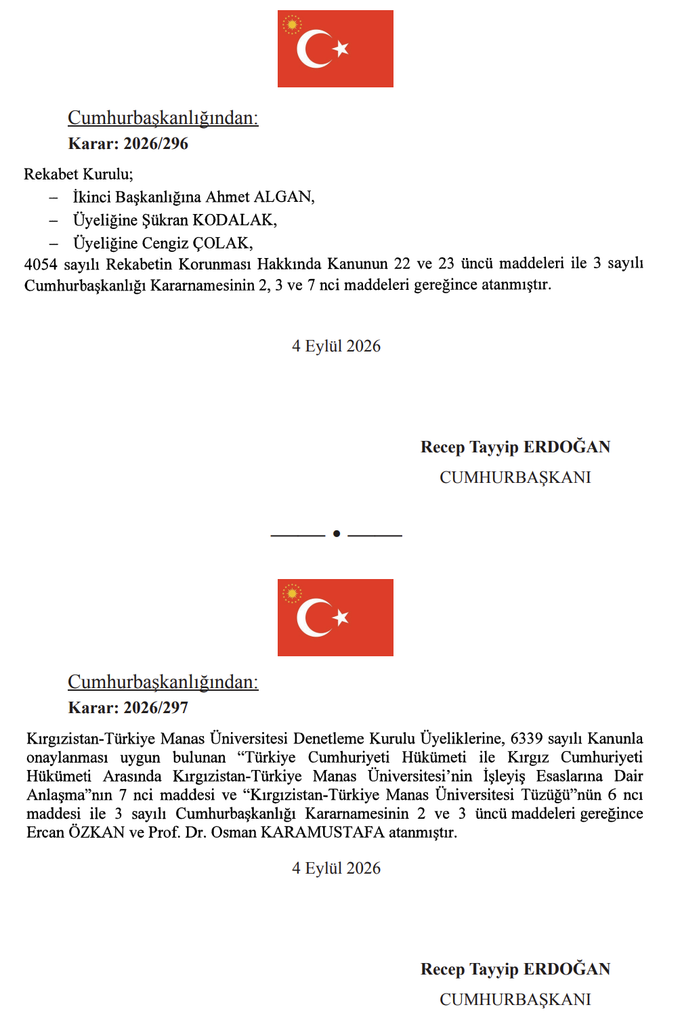 Resmî Gazete'de Büyük Atama Dalgası! 35 İlde Müftü Değişti, Bakanlıklara Yeni İsimler Atandı 13 image 24