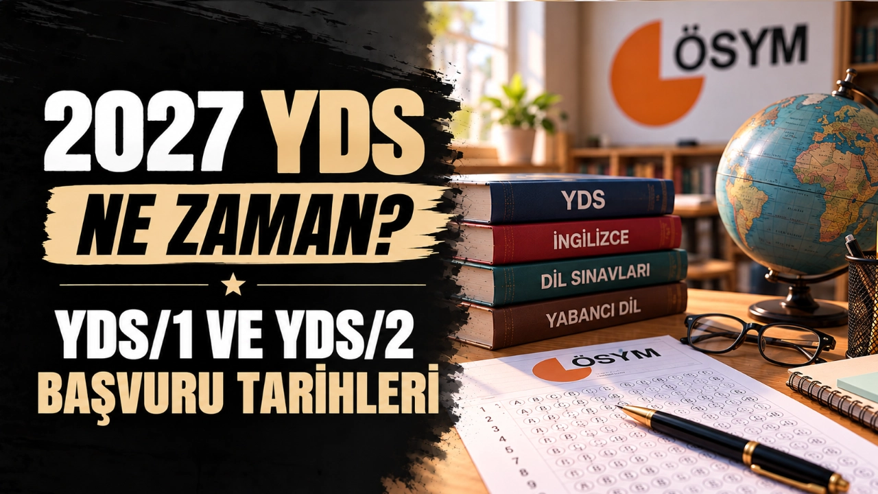 2027 YDS Ne Zaman? YDS/1 ve YDS/2 Başvuru Tarihleri