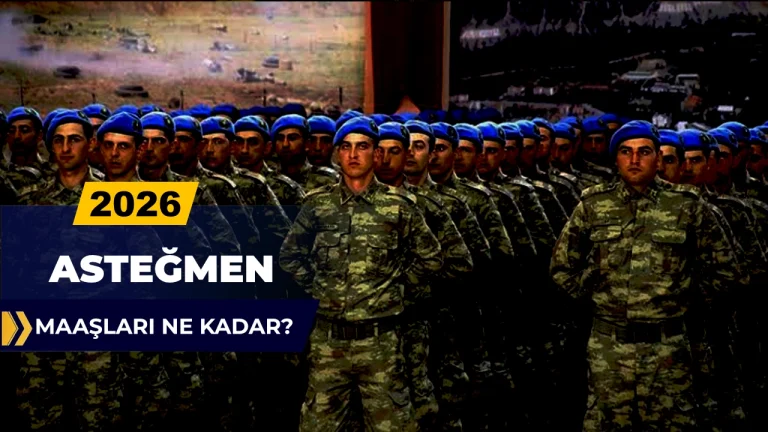 Asteğmen Maaşları 2026: Yedek Subay Ne Kadar Maaş Alıyor?
