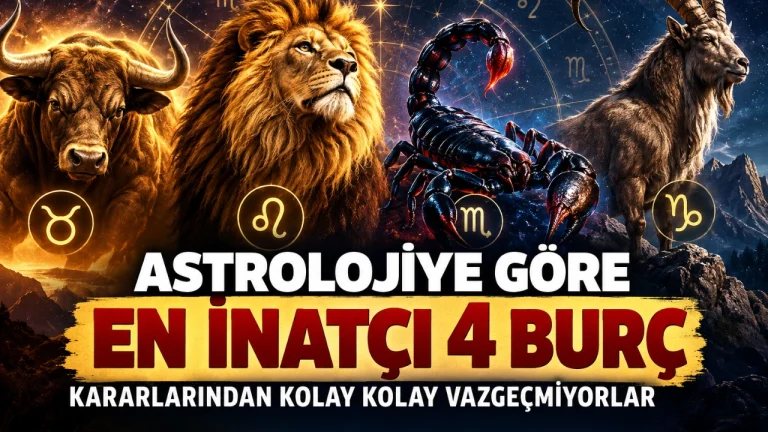 Astrolojiye Göre En İnatçı 4 Burç: Kararlarından Kolay Kolay Vazgeçmiyorlar