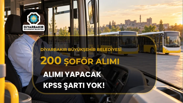 DBB 200 Şoför Alımı Yapacak!