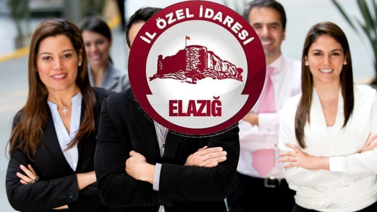 Elazığ İl Özel İdaresi 60 KPSS ile 3 Personel Alacak! Kadrolar ve Takvim Açıklandı