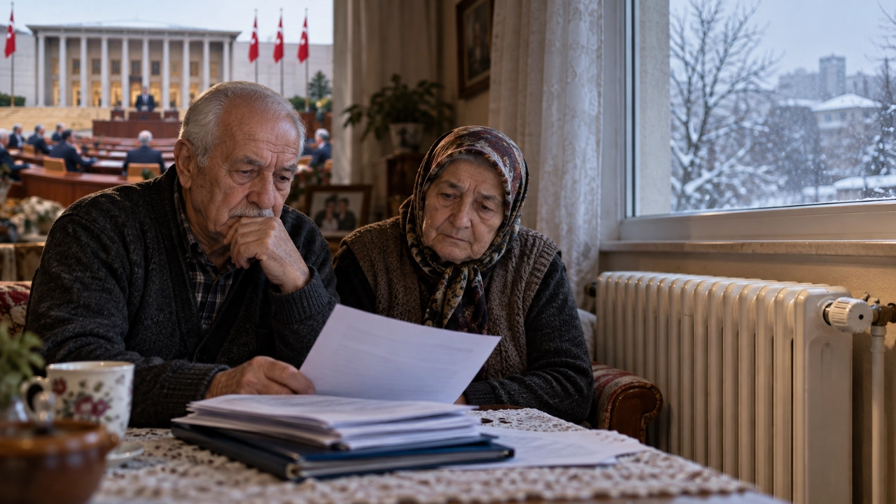 Emeklilere ve 65 Yaş Aylığı Alanlara En Az 1.575 TL Isınma Yardımı Teklifi