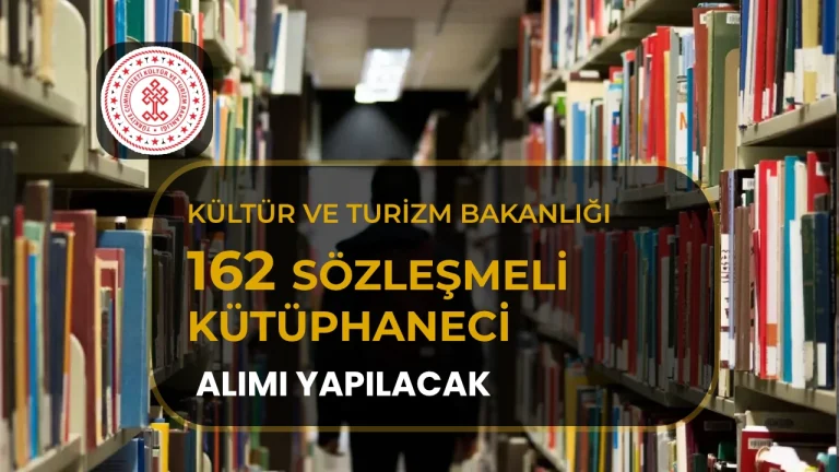 Kültür ve Turizm Bakanlığı 162 Kütüphaneci Alımı Yapacak