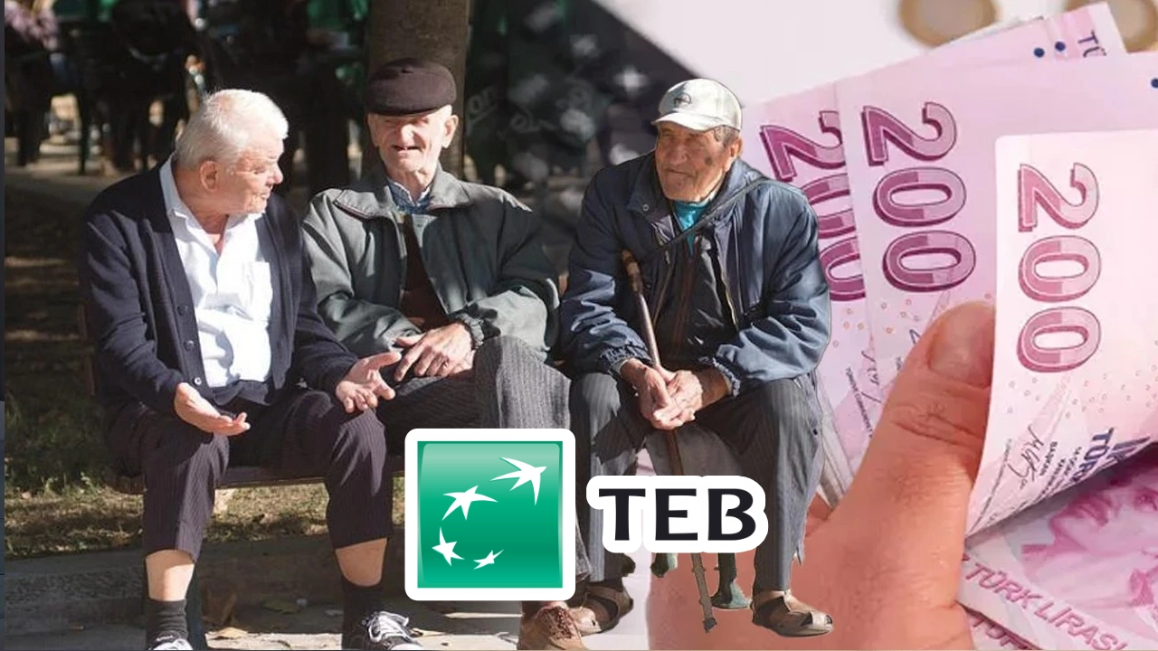 TEB’den Emekliye 21 Bin TL Promosyon! 9 Bin TL İçin 2 Fatura Şartı