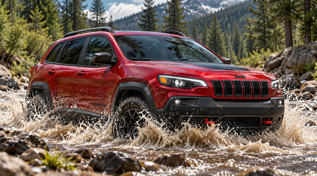 Jeep Cherokee Trailhawk Geri Döndü! 61 Cm Suya Giriyor, Arka Aksı Kilitleniyor 2 image 14