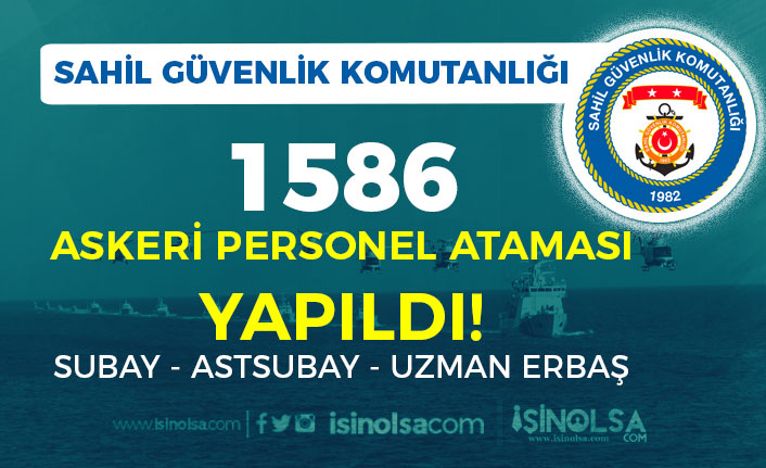 Sahil Güvenlik 1586 Personel Açıklandı! ( Subay, Astsubay, Uzman Erbaş ) 8 sahil guvenlik 1586 personel aciklandi subay astsubay uzman erbas h42029 2d60d