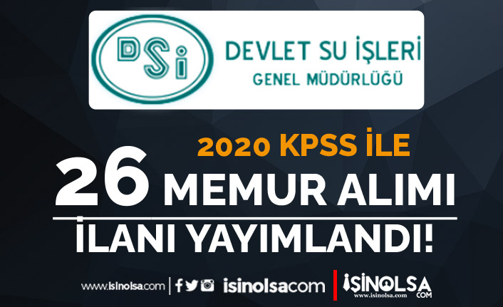 Devlet Su İşleri ( DSİ ) 26 Sözleşmeli Memur Alımı İlanı Yayımlandı 16 devlet su isleri dsi 26 sozlesmeli memur alimi ilani yayimlandi h42248 6c43c