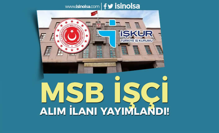 MSB Hava Bakım Fabrika Müdürlüğü 20 Kamu İşçi Alımı İlanı İŞKUR İlan No 16 msb hava bakim fabrika mudurlugu 20 kamu isci alimi ilani iskur ilan no h42224 fd6d2