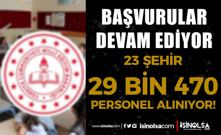 İŞKUR TYP İle MEB 23 Şehir 29 Bin 470 Personel İşçi Alımı Devam Ediyor! 17 iskur typ ile meb 23 sehir 29 bin 470 personel isci alimi devam ediyor h42641 c3ecb