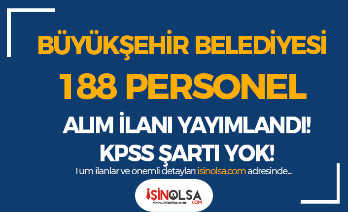 Adana Büyükşehir Belediyesi 188 Personel Alımı İlanı ( Adana Ulaşım ) 21 adana buyuksehir belediyesi 188 personel alimi ilani adana ulasim h42678 92636