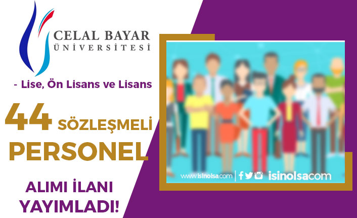 Manisa Celal Bayar Üniversitesi 44 Sağlık ve Hastane Personeli Alımı ( En Az Lise Mezunu ) 8 manisa celal bayar universitesi 44 saglik ve hastane personeli alimi en az lise mezunu h42669 beca2