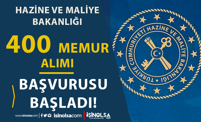 Hazine ve Maliye Bakanlığı 400 Memur Alımı ( MHUY ) Başvurusu Başladı! 22 hazine ve maliye bakanligi 400 memur alimi mhuy basvurusu basladi h43007 8b54b