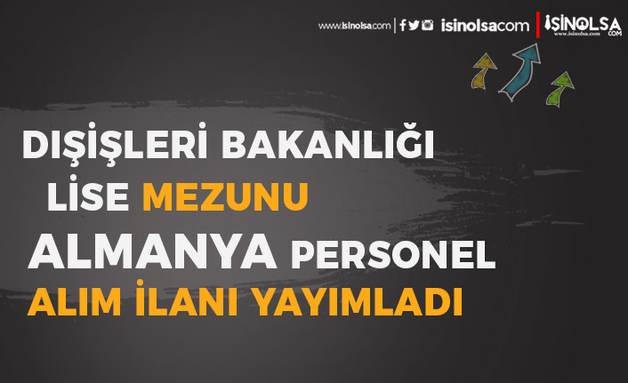 Almanya Personel Alımı: Dışişleri Bakanlığı Sekreter Alıyor ( Münster Başkonsolosluğu ) 7 almanya personel alimi disisleri bakanligi sekreter aliyor munster baskonsoloslugu h43116 882d3