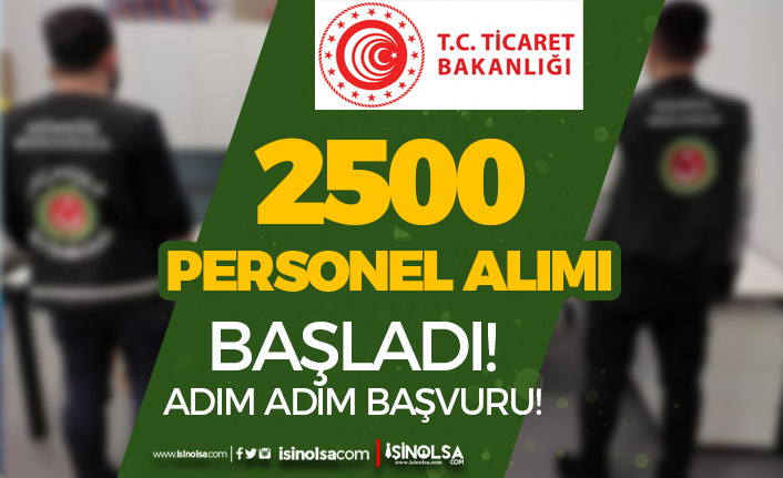 Ticaret Bakanlığı 2500 Personel Alımı Başladı! Şehir Seçimi Nasıl Olacak? 4 ticaret bakanligi 2500 personel alimi basladi sehir secimi nasil olacak h43194 b5883
