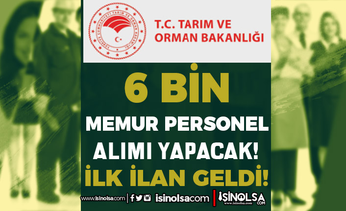 Tarım Bakanlığı 2023 Yılı 6 Bin Memur Personel Alımı İLK İLAN GELDİ! Şartlar? 21 tarim bakanligi 2023 yili 6 bin memur personel alimi ilk ilan geldi sartlar h43644 7eec4