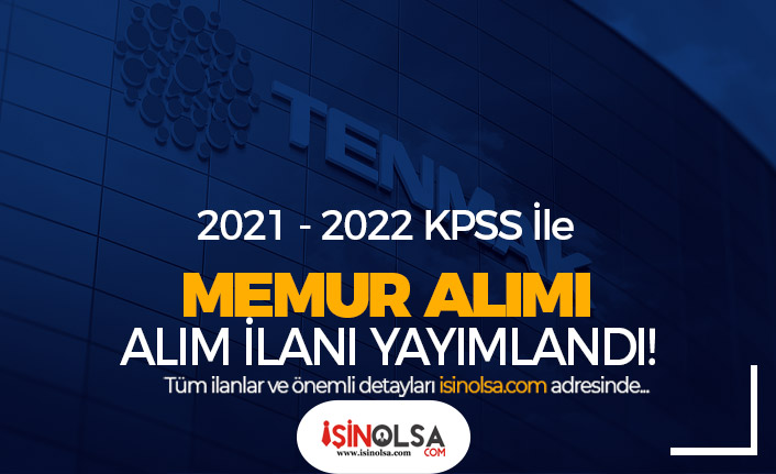 TENMAK Memur Alımı İlanı 2023 Yayımlandı! 6 tenmak memur alimi ilani 2023 yayimlandi h43827 b91c9